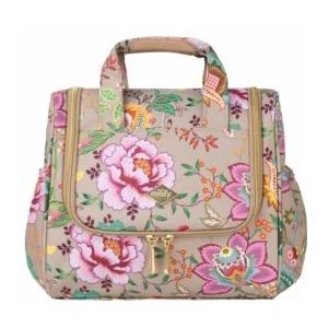 Oilily - Cathy Travel Kit - Toilettas - Beige - 95% Polyester, 5% Polyurethane