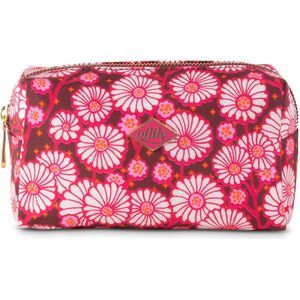 Oilily Puck - Make-up tas - Dames - Ritssluiting - Waterafstotend - Rood - One Size