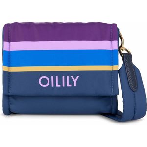 Oilily Foy - Schoudertas - Dames - Magneetsluiting - Verstelbare Schouderband - Blauw - One size