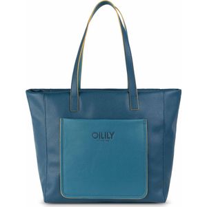 Oilily Steffi - Shopper - Dames - Ritssluiting - Blauw - One size