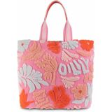 Schoudertas Oilily Dames Tate Tote Hippy Teddy Dusty Rose