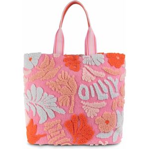 Schoudertas Oilily Dames Tate Tote Hippy Teddy Dusty Rose