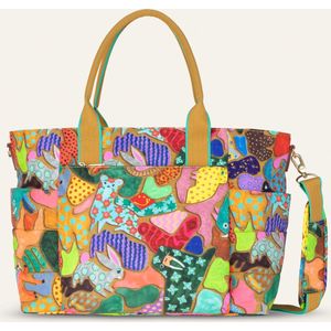 Oilily Bebe - Luiertas - Dames - Verschoonmatje - Verstelbare Schouderband - Print - One Size