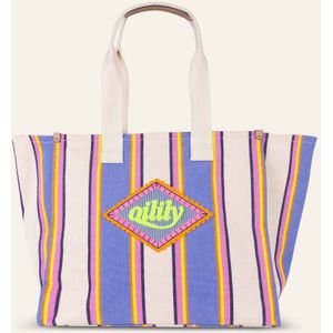 Oilily Stripes Shopper Tas 38 cm  veelkleurig