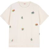 Oilily - Tuxen short sleeves jersey top - Wit - L