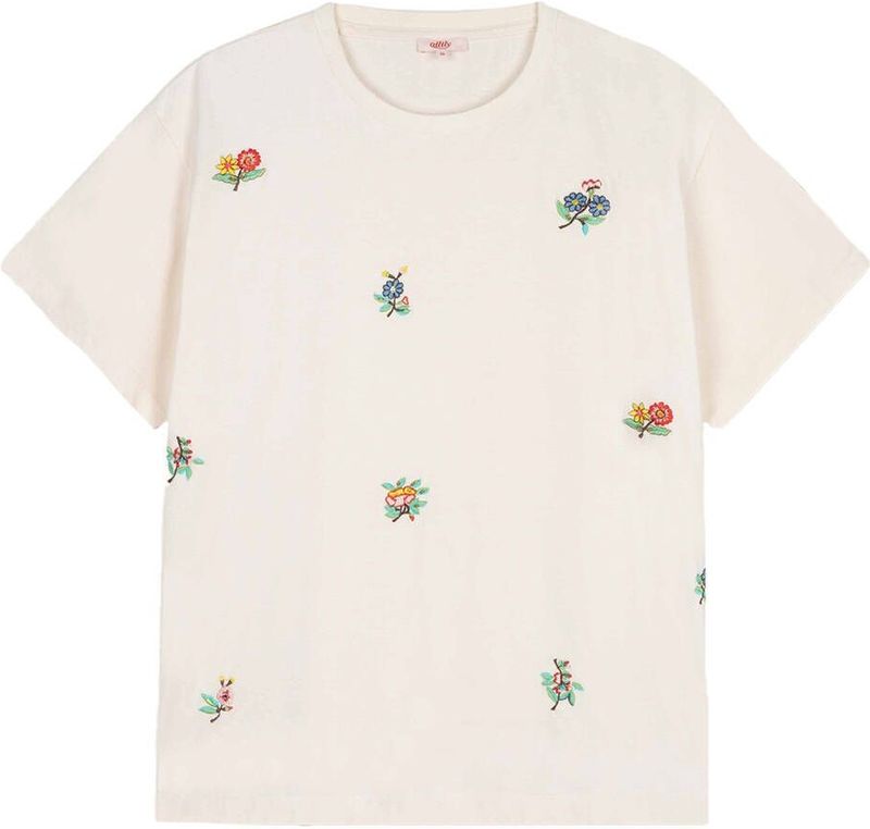 Oilily - Tuxen short sleeves jersey top - Wit - L