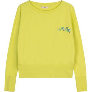 Oilily - Hamnet long sleeves sweat crew top - Geel - L