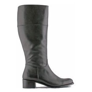 Jilsen Dames Laarzen Brede Schacht en Laarzen Brede Kuiten Anna in Zwart Kuitomtrek 44 cm, schoenmaat 40