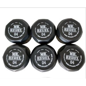 Haar Wax - Hair Wax - One Million Wax - Haar Gel - Hair Gel - Mr Rebel Hair Styling Wax One Million Wax - Gold One - {6 Stuks} 900ML