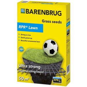 Barenbrug graszaad 1 kg voor 50 m² - Bar Power RPR Lawn gecoat - extreem sterk zelfherstellend gazon