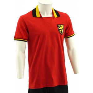 COPA - België 1960's Retro Voetbalshirt - Rood - Heren