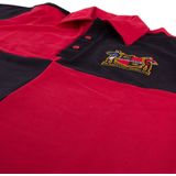 COPA - Sheffield FC 1950's Retro Voetbal Shirt - Rood - Zwart