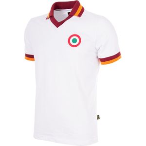 COPA - AS Roma Uitshirt 1980/81 - Retro Voetbalshirt - Heren - Wit