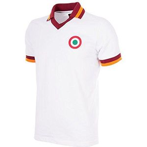 COPA - AS Roma Uitshirt 1980/81 - Retro Voetbalshirt - Wit - Heren