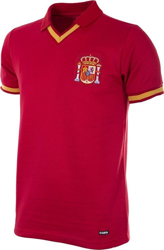 COPA - Spanje 1988 Retro Voetbalshirt - Rood - Heren