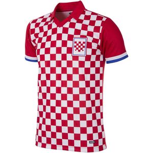 COPA - Kroatië 1990 - Retro Voetbalshirt - Rood - Mannen