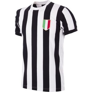 COPA - Juventus FC 1952 - 53 Retro Voetbalshirt - Zwart - Wit