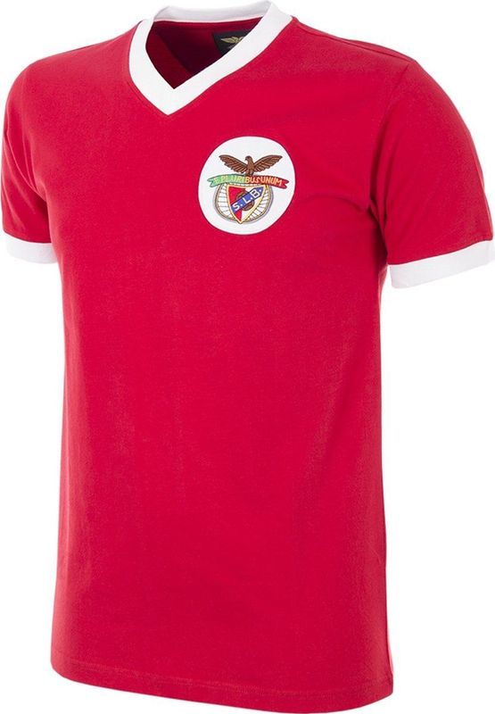 COPA - SL Benfica 1974 - 75 Retro Voetbalshirt - Mannen - Rood
