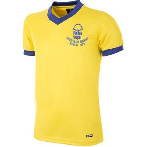 COPA - Nottingham Forest 1979-1980 Uit Retro Voetbalshirt - Mannen - Geel - L