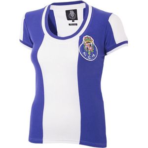 COPA - FC Porto 1971/72 - Dames Retro Voetbalshirt - Wit - Blauw
