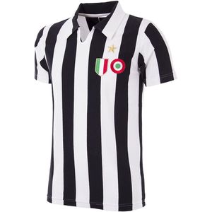 COPA - Juventus FC 1960/61 - Retro Voetbalshirt - Zwart - Wit
