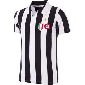 COPA - Juventus FC 1960/61 - Retro Voetbalshirt - Zwart - Wit - Heren