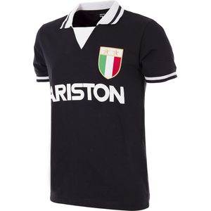 COPA - Juventus FC 1986 - 87 Uit Retro Voetbalshirt - Mannen - Zwart