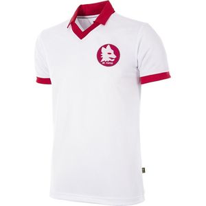 COPA - AS Roma 1984 European Cup Final Retro Voetbal Shirt - Wit