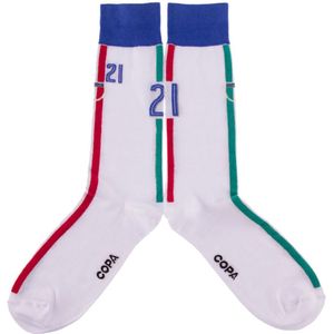 Sokken - Italië 2016 - Voetbalsokken - 85% Italiaans Gekamd Katoen - Traditioneel Midden Kuit