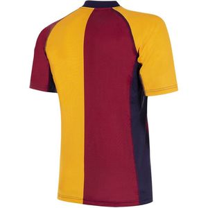 COPA - AS Roma 2001 - 02 Retro Voetbalshirt - Rood - Oranje