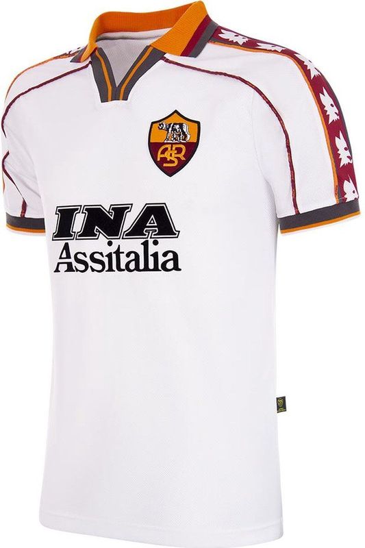 AS Roma - Uitshirt 1998/99 - Sportshirt - 100% Polyester