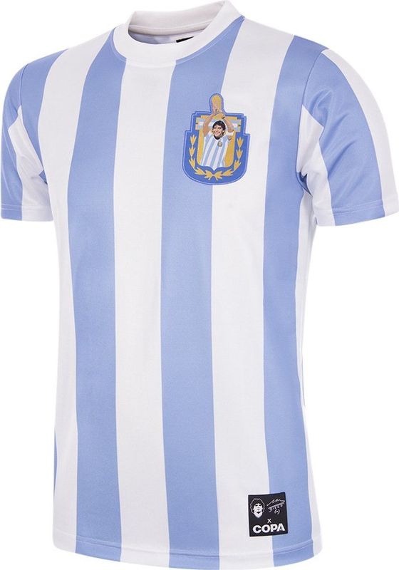 COPA - Maradona Argentina 1986 Retro Voetbalshirt - Mannen