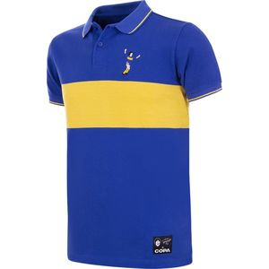 COPA - Maradona Boca Embroidery Polo - Mannen - Blauw - Geel