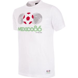 T-shirt Copa Mexique World Cup Emblem 1986 - 100% Katoen - Made in Europe