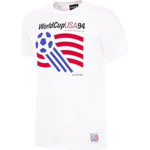 COPA - USA 1994 World Cup Emblem T-Shirt - Mannen - Wit - XXL