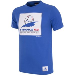 Copa World Cup Fotball France 1998 T-shirt Met Korte Mouwen