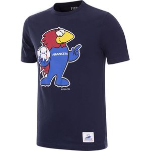 T-shirt - Copa Football - Frankrijk - Mascot Wereldbeker 1998