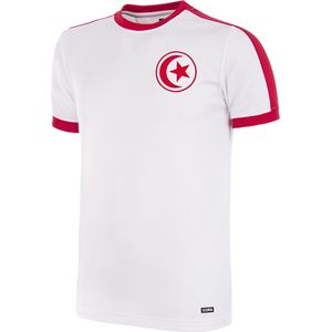 Sportshirt - Wit/Rood - Retro - Personaliseerbaar