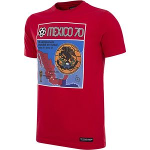 COPA - Panini FIFA Mexico 1970 World Cup T-shirt - Mannen - Rood