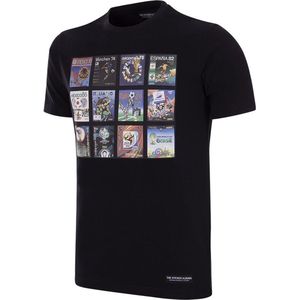 COPA - Panini FIFA World Cup Collage T-shirt - Zwart - Mannen
