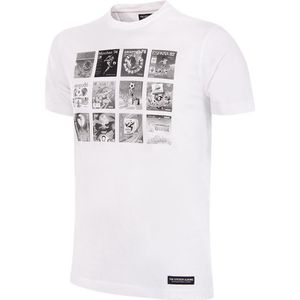 COPA - Panini FIFA World Cup Collage - T-shirt - Wit - Mannen
