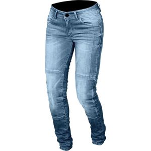 Motorjeans Macna Jenny Donkere Wassing 1