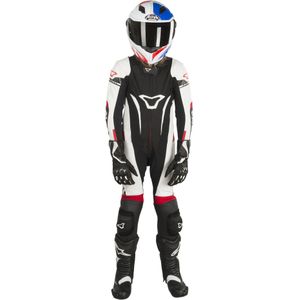 Motorpak - Kinderen - Zwart - Leer en CORDURA® Polyester