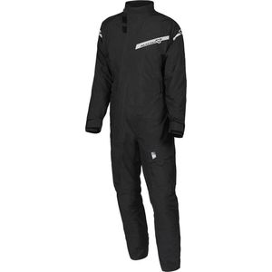 Macna - Hydra 3.0 - Eendelig Motorfiets Regenpak - Zwart - Waterdicht - Ademend