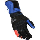 Macna Powertrack, handschoenen, Blauw/Wit/Neon-Rood, L