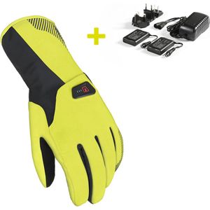 Macna Spark Kit RTX - Verwarmde Handschoenen - Fluo Geel - Maat XL
