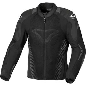 Macna - Novic - Motorjas - Zwart - Textiel - Zomer