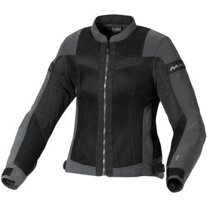 Macna - Velotura Night Eye - Motorjas - Zwart - 3D-Mesh Stof