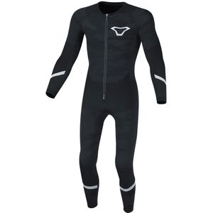 Macna Base Layer Summer - Eendelig Functioneel Pak - Zwart - Polyester