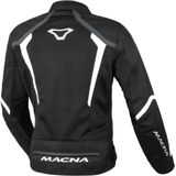 Macna Grisca Jas - Motorjas - Zwart - Materiaal: Textiel